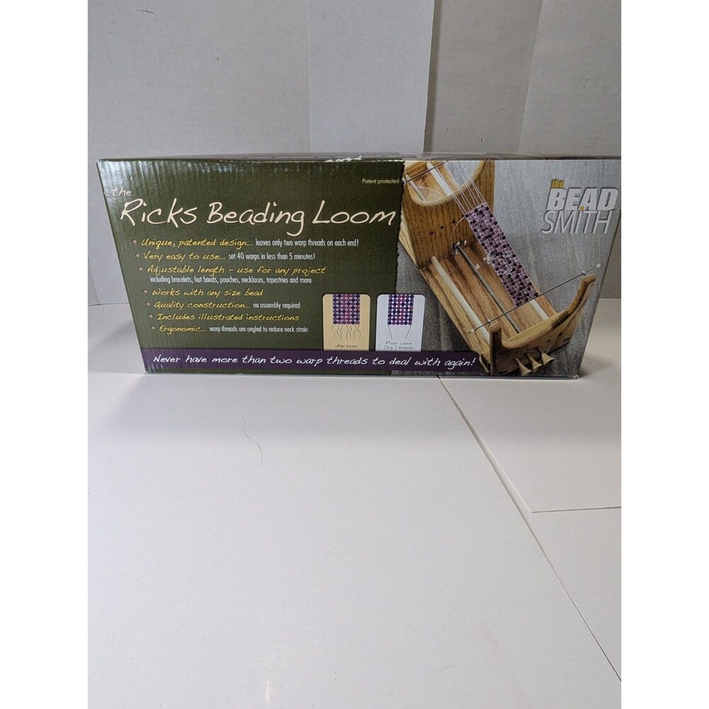 The Bead Smith Rick's Beading Loom RV-LOOM1 - New Open Box - Complete Set
